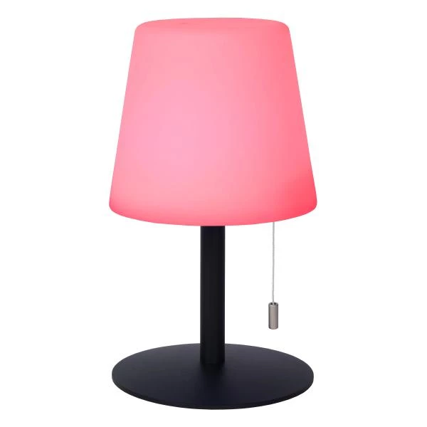 Lucide RIO - Lampe de table Intérieur/Extérieur Rechargeable - Batterie/Piles - Ø 15,5 cm - LED Dim. - 1x1,8W 3000K - IP44 - Rvb - Multicolor - DETAIL 3